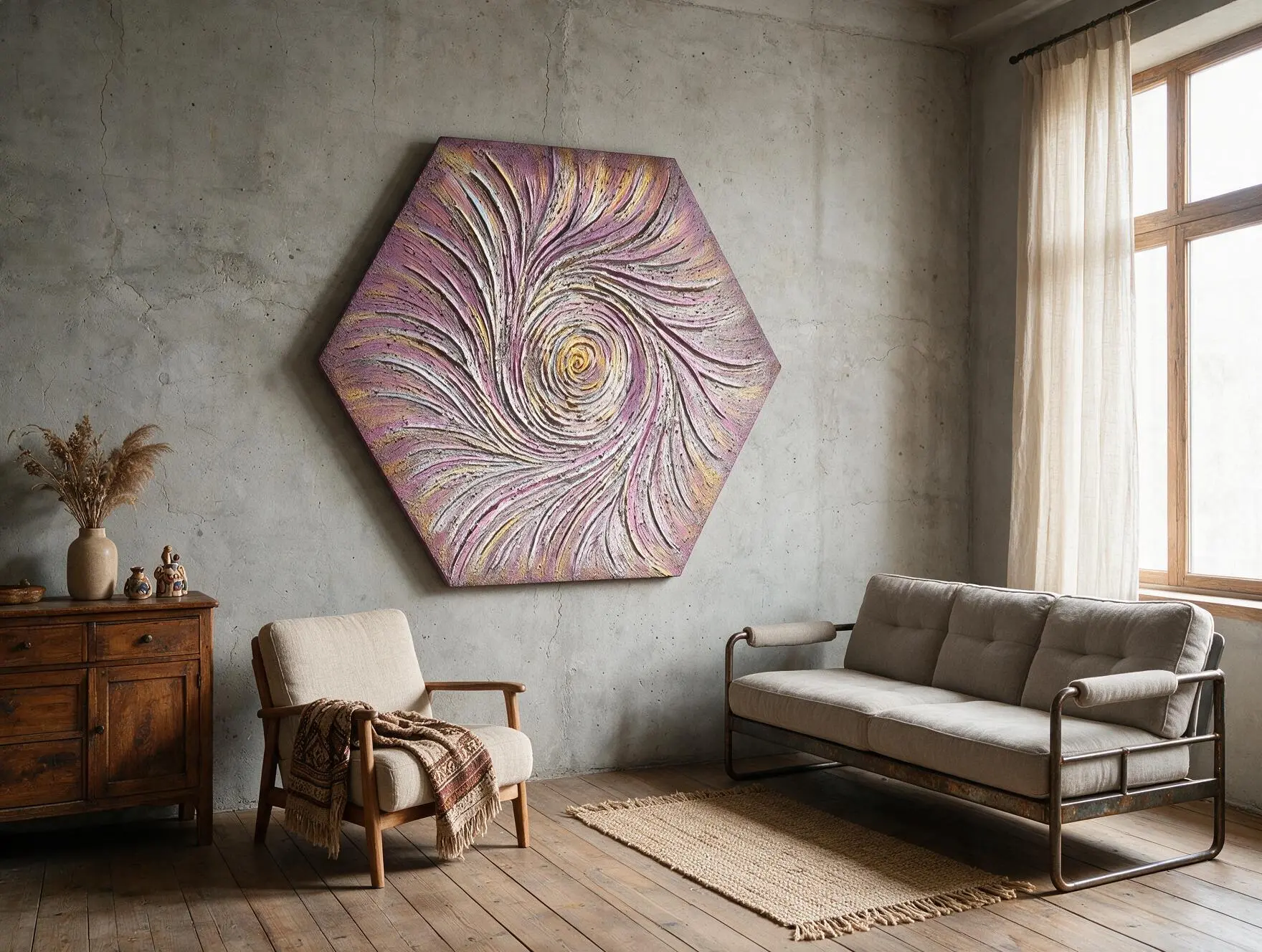 200cm x 170cm Der Funke